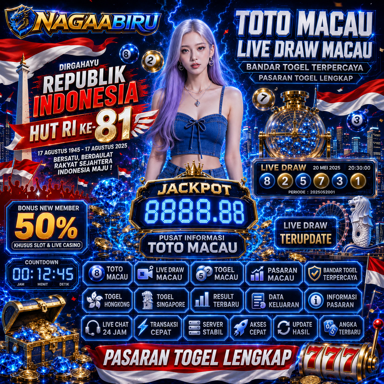 NAGABIRU Akses Login Situs Toto Macau via Link Alternatif Resmi 2026